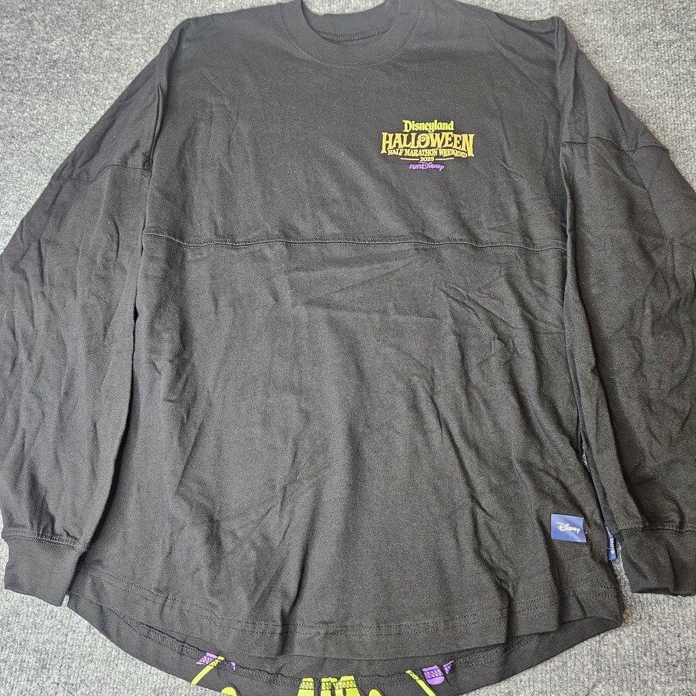 Disney Run Half Marathon Spirit Jersey 2025 Halloween Glow In The Dark Small - Picture 2 of 8